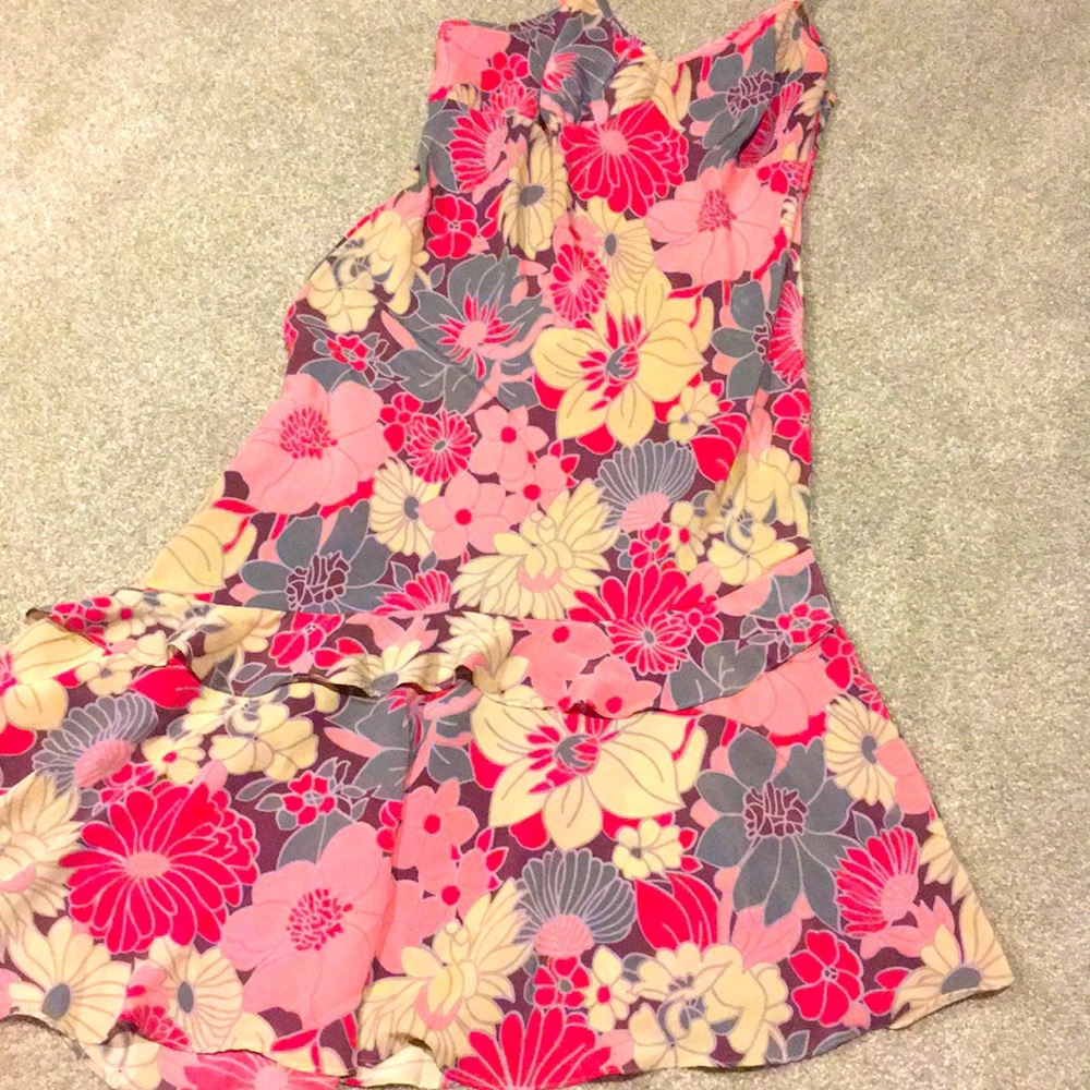 Floral print dress